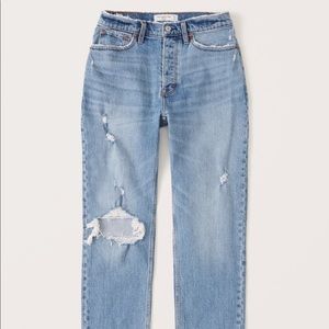 ABERCROMBIE - Curve Love Dad High Rise Jeans 30R